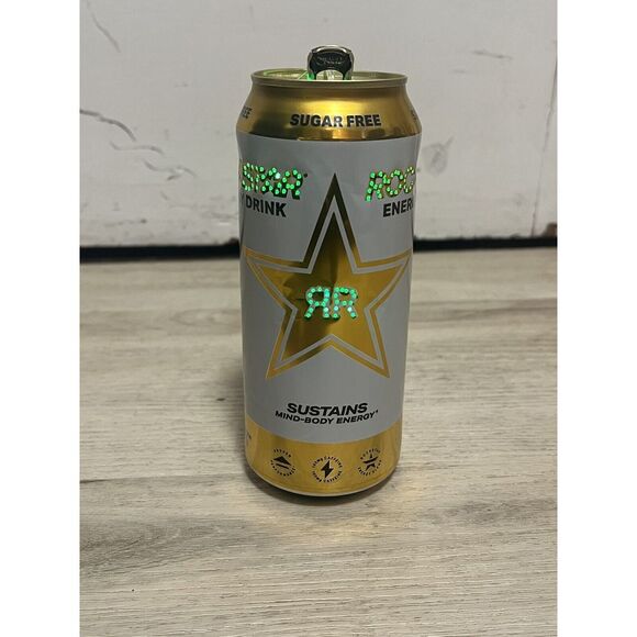 Rockstar Energy Drink‎ Collectible Lamp Can Green Light - Picture 2 of 10